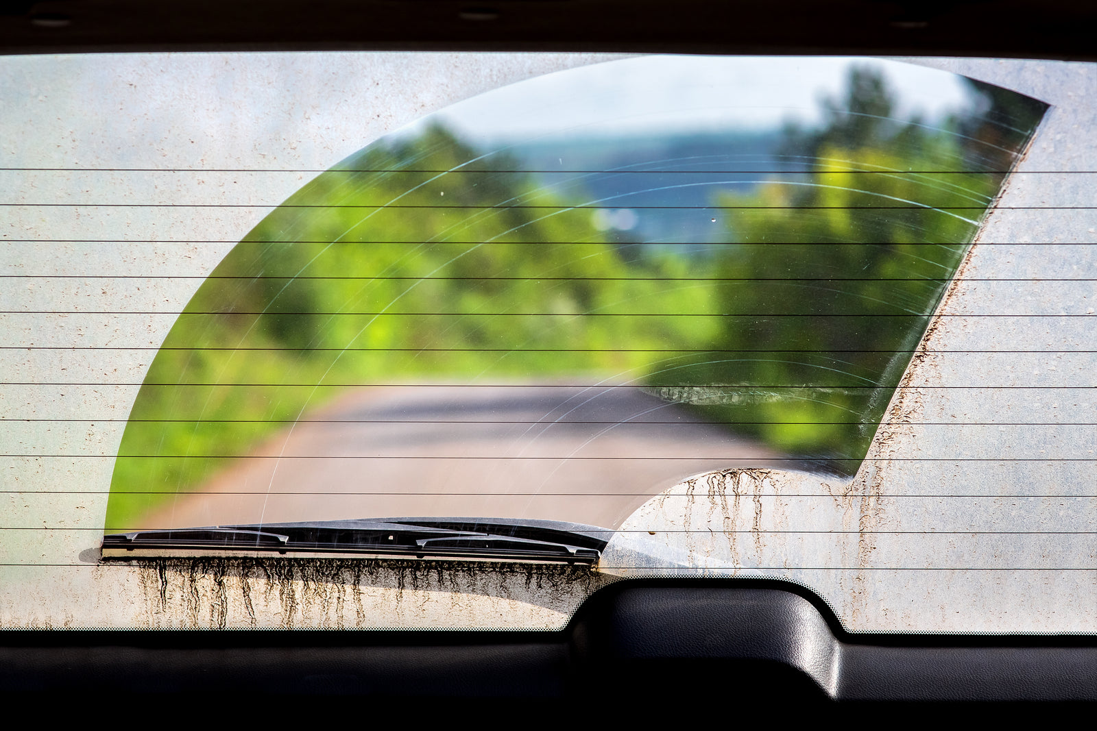 Using Z Clear on a Car Window